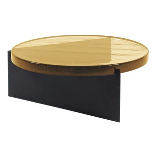 Alwa One Super Big Table in Amber and Black by Sebastian Herkner for Pulpo For Sale