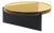 Alwa One Super Big Table in Amber and Black by Sebastian Herkner for Pulpo For Sale