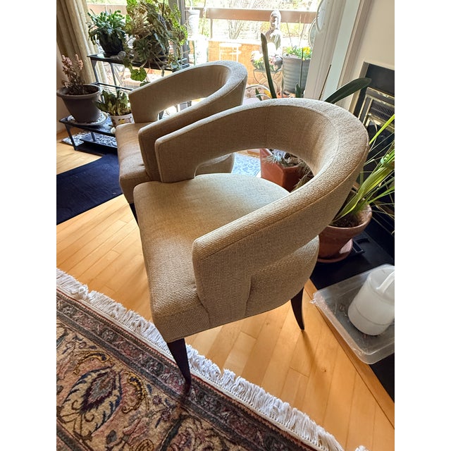 Pair Precedent by Sherrill Ella Armchairs For Sale - Image 9 of 10