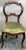 Antique Ballroom Ballonback Chair with Green Velvet Seat, 1920s For Sale - Image 4 of 8