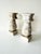 Stone Pair of Vintage Mid-Century Modern Marble Candlestick Holders For Sale - Image 7 of 10