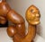 Vintage Hand Carved Modernist Contemporary Wood Figural Sculpture Statue Art For Sale In New York - Image 6 of 14