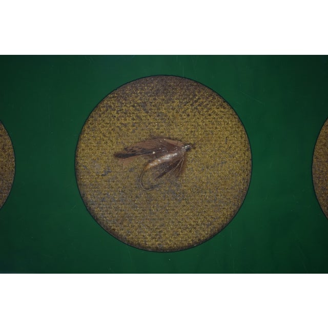 Mid 20th Century Custom Framed & Mounted Trout Flies For Sale In New York - Image 6 of 7