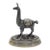 Vintage Peruvian Handmade Genuine Sterling Silver Camusso Brand Llama Figurine For Sale