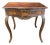 French Early Carved Louis XV Walnut Side Table For Sale