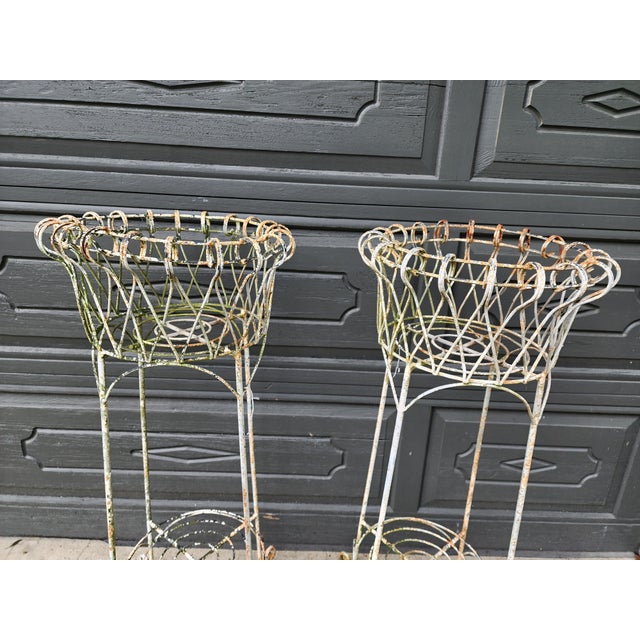 This lovely pair of garden planters are Naturally weathered and Patinaed. Perfect for a beautiful bouquet of flowers or...