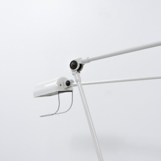 White Table Lamps by Tommaso Cimini, 1980s, Set of 2 For Sale - Image 8 of 11