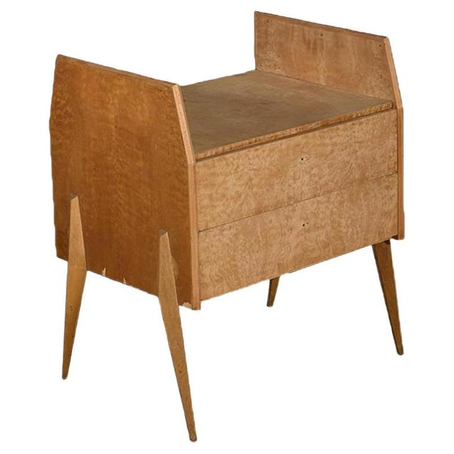 Khaki Bedside Cabinet with Drawers, 1970s For Sale - Image 8 of 8