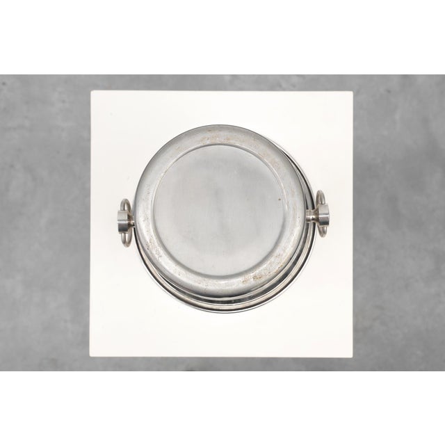 Silver Art Deco Silver Plated Wine Cooler, France, 1930s For Sale - Image 8 of 9
