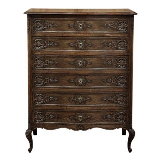 Antique Country French Chiffoniere ~ Chest of Drawers For Sale