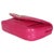 Animal Skin Dark Pink Lambskin Medium Simply Flap Bag For Sale - Image 7 of 9