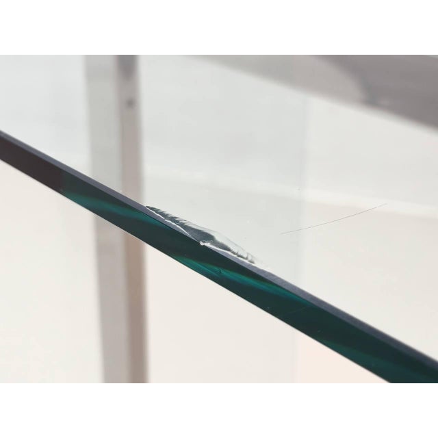 Glass Desk by Gallotti & Radice, Italy, 1970s For Sale - Image 12 of 16