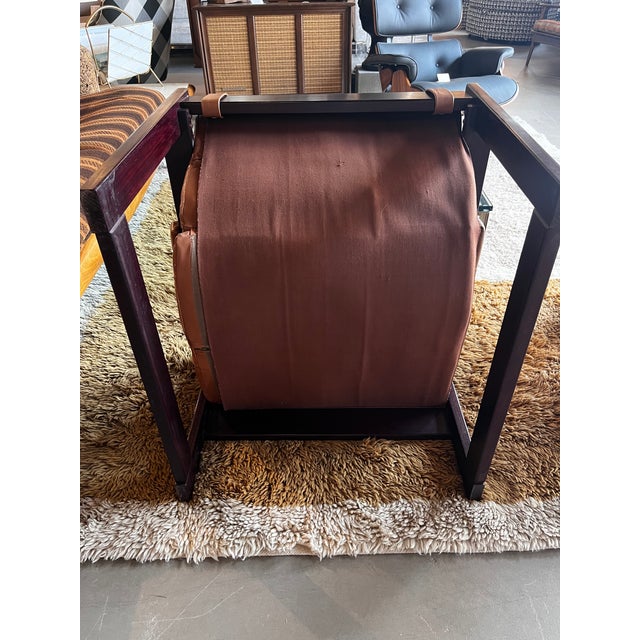 Percival Lafer Brazilian Rosewood & Leather Lounge Chair, Circa 1960s For Sale - Image 12 of 16