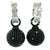 A glamorous pair of convertible earrings crafted in substantial 18K white gold and set with approximately 5.00 carats of...