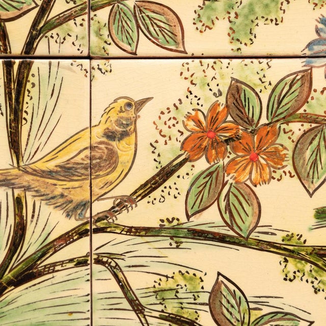 1960s Hand-Painted Ceramic Artwork by Diaz Costa, 1960s For Sale - Image 5 of 8
