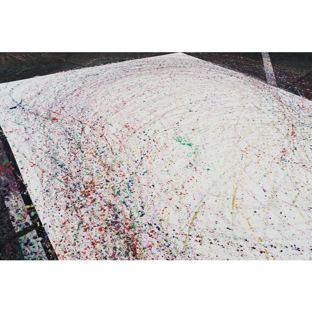 "Hermannstrasse S41" Performance Art Bike Painting by Simon Findlay For Sale - Image 10 of 12