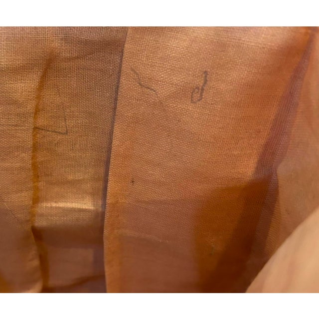 Late 19th Century Late 19th Century Decorative Floral Woven Handbasket For Sale - Image 5 of 5