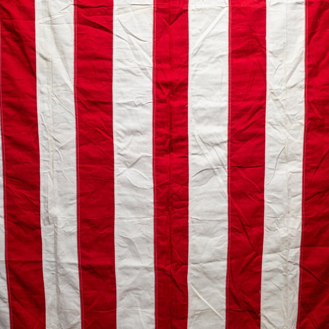 Large Philadelphia q.m. Depot American Flag With 48 Stars c.1940-1950 For Sale In San Francisco - Image 6 of 8