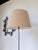 Beige Vintage Chrome Tripod Floor Lamp, 1970s For Sale - Image 8 of 18