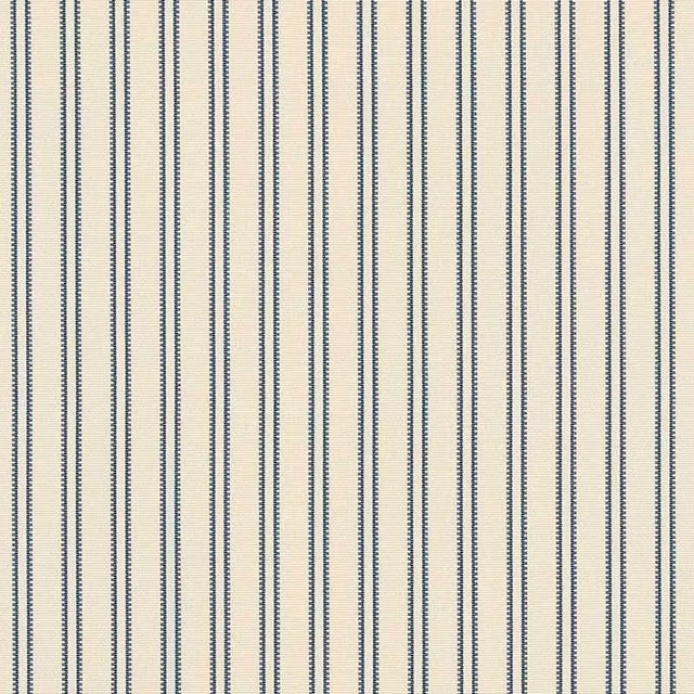 This stripe has delicate details and a charming, grosgrain-like ribbed texture. It's a hardwearing upholstery stripe that...