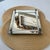 Vintage Mirrored Vanity Tray With Lucite Rails, Brass Accents and Footed Bottom 1.5”Hx12”Lx9”W For Sale - Image 4 of 8