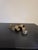 Mid-century modern set of 6 brass napkin rings. Perfect for the holidays and the trendy traditional Ralph Lauren...