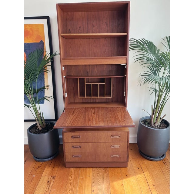 Vintage Fresco Teak Secretaire from G-Plan, 1970s For Sale - Image 4 of 18