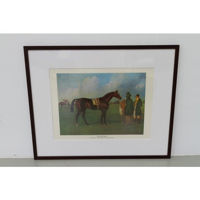 John Frederick Herring Sr, Bay Horse Touchstone, Late 20th Century, Print, Framed For Sale - Image 8 of 15