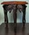 Wood Early Anglo-Indian Carved Elephant Form Drinks Table W/ Parquetry Sunburst Top For Sale - Image 7 of 8