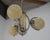 Art Deco Chandelier in Glass and Nickel, Europe, 1930s For Sale - Image 9 of 13