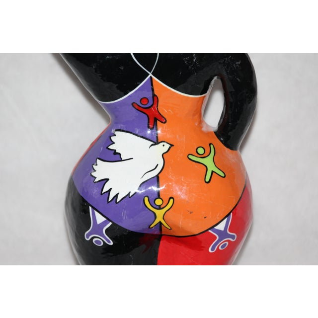 Pop Art Goddess, 1990s, Epoxy Resin, in Very Good conditions. Designed 1990 to 1999 This piece has an attribution mark, I...