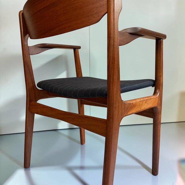Armchair by Erik Buch for Sorø Stolefabrik, Denmark, 1960s For Sale - Image 4 of 6