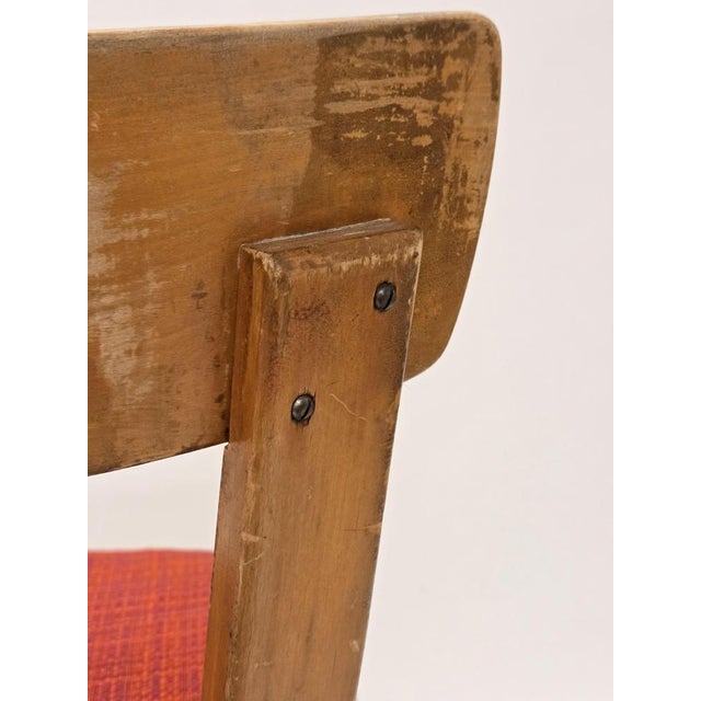 Red 69 Chair by Alvar Aalto for Artek, 1940s For Sale - Image 8 of 13