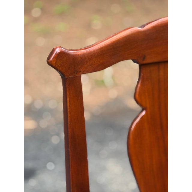 Brown Theodore Alexander Castle Bromwich Rustic Dining Chairs - Set of 4 For Sale - Image 8 of 12