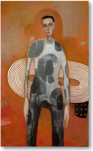 Michele Mikesell, The Griffin, 2022, Oil on Canvas