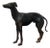 Vintage Industrial Cast Iron and Bronze Greyhound, 1950s For Sale