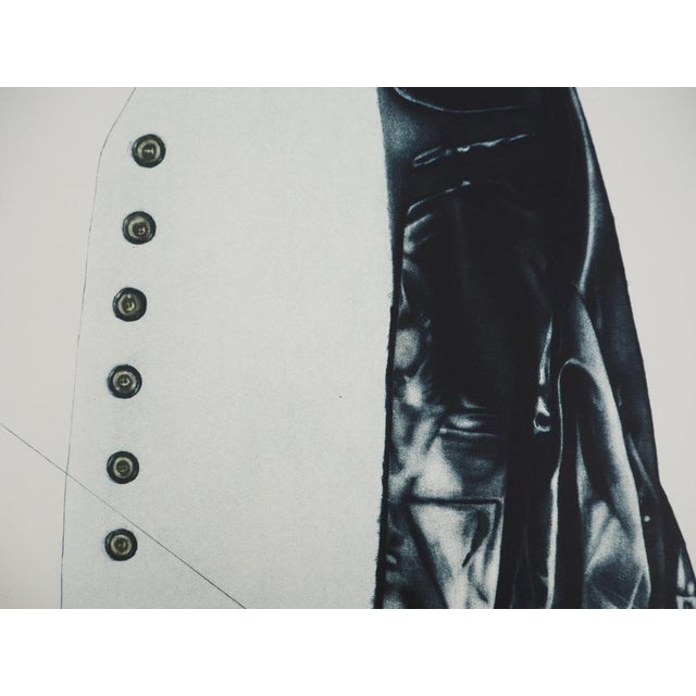 Modern Wolfgang Gäfgen, Coat, 1975, Original Aquatint Etching For Sale - Image 3 of 6