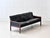 Vatne Møbler Mid-Century Sofa in Rosewood and Black Cowhide Leather by Hans Olsen for Vatne Møbler For Sale - Image 4 of 18