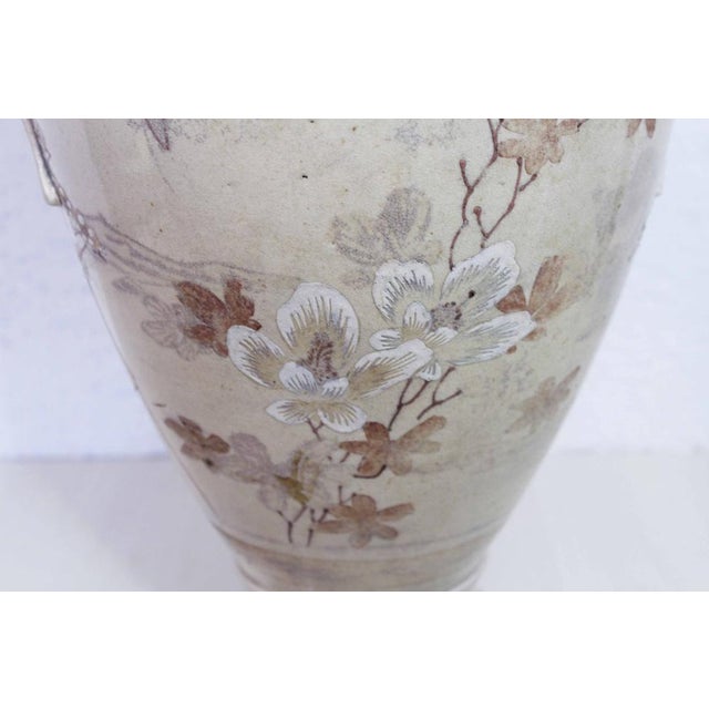 Japanese Vase Satsuma, 1930s For Sale - Image 6 of 14