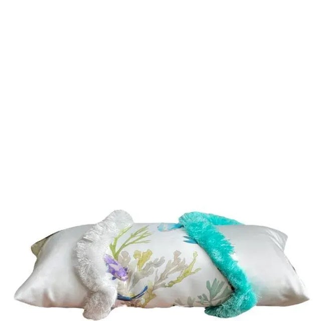 Contemporary Salina Cushion Cover from Sohil Design For Sale - Image 3 of 6