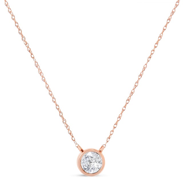 Some things shouldn't be reinvented, which is why we created the solitaire diamond necklace. This understated yet dazzling...