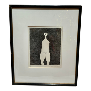 “Nude” Original 1967 Etching by Gregori Masurovsky