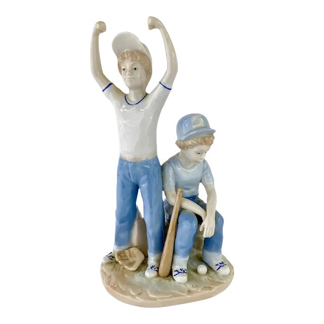 Boys of Summer Paul Sebastian Baseball Players Figurine by Medico For Sale