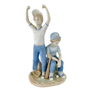 Boys of Summer Paul Sebastian Baseball Players Figurine by Medico