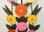 Mod Metal Tole Flower Candle Holder Candelabra, 1960's For Sale - Image 4 of 14