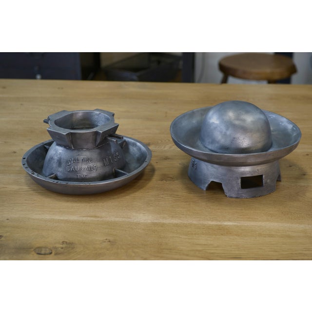 1950s Cast Aluminum Hat Mold Jalard in Caussade, 1950s For Sale - Image 5 of 9