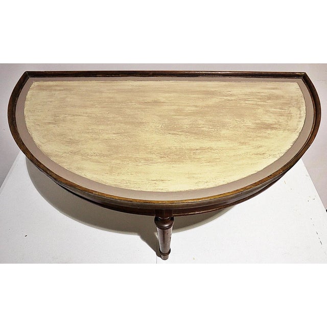 Rosewood Demi-Lune Coffee Table For Sale - Image 9 of 11