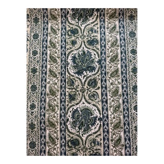 Meredith Ellis Textiles Hyder in Jade Hemp Fabric 3 Yards For Sale
