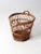Vintage Wicker Basket For Sale - Image 9 of 11