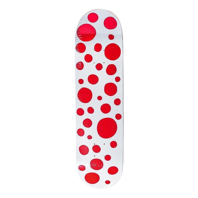 Yayoi Kusama MoMa Skatebord Deck For Sale